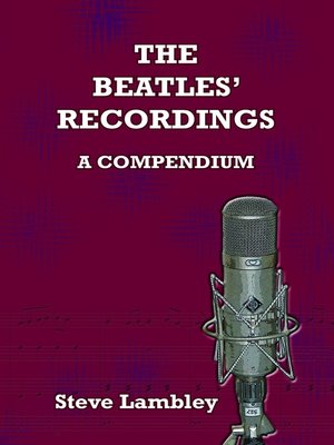 cover image of The Beatles' Recordings. a Compendium